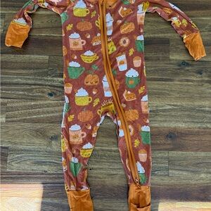 Little Sleepies pumpkin spice bamboo